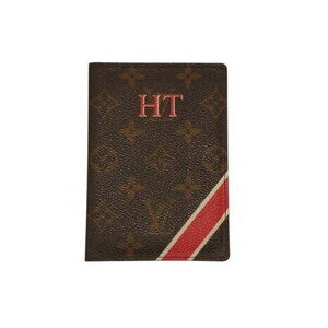 Louis Vuitton Couverture Passport NM case Monogram canvas brown